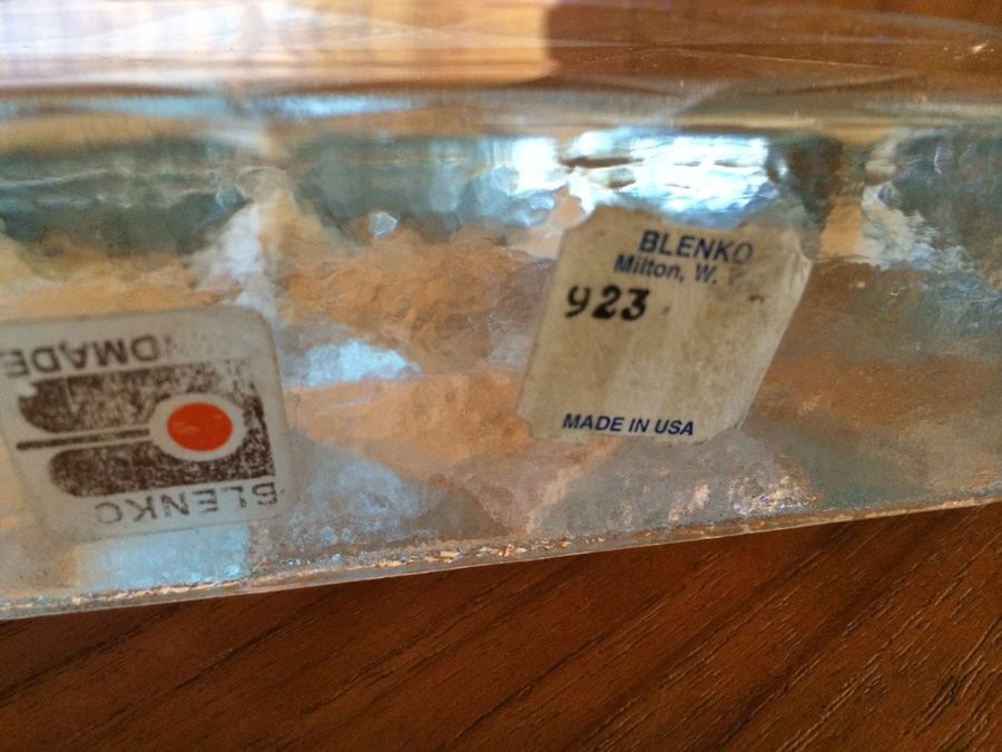 Blenko Glass Bookends [Photo 7]