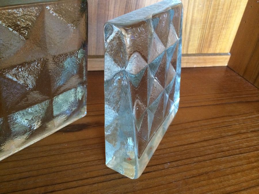 Blenko Glass Bookends [Photo 5]