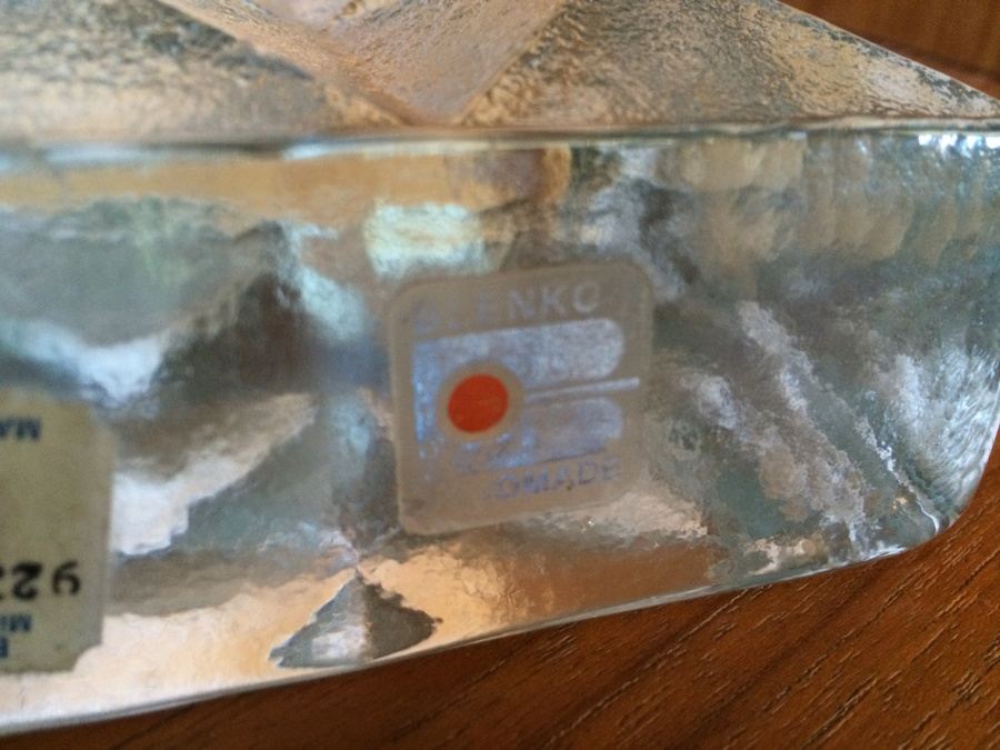 Blenko Glass Bookends [Photo 6]