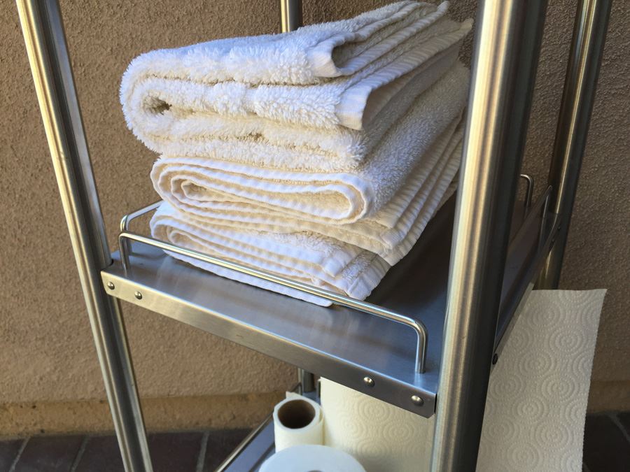 Stainless Steel Rolling Storage Cart [Photo 2]