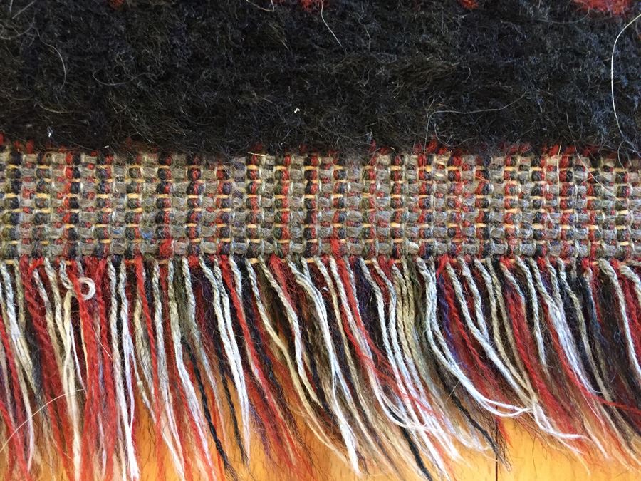 Belgium Machine Made Rug With Geometric Patterns [Photo 10]