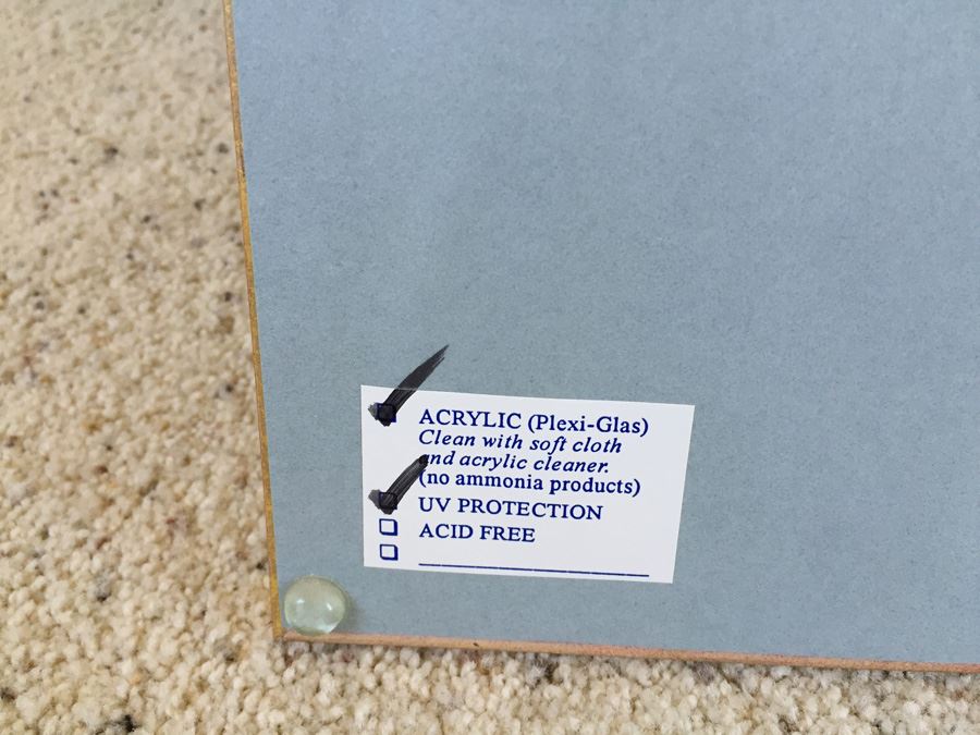 Nicely Framed Hand Signed Ackerman Artist Proof Print Modern Impressionistic Style [Photo 14]