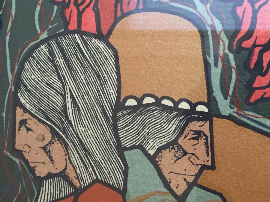 Amado Pena Hand Signed Limited Edition Print Serigraph 65/65 Nicely Framed Estimate $2,000 [Photo 2]