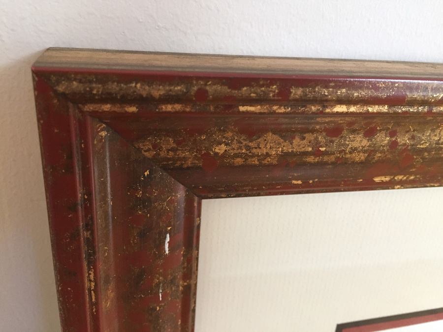 Amado Pena Hand Signed Limited Edition Print Serigraph 65/65 Nicely Framed Estimate $2,000 [Photo 13]