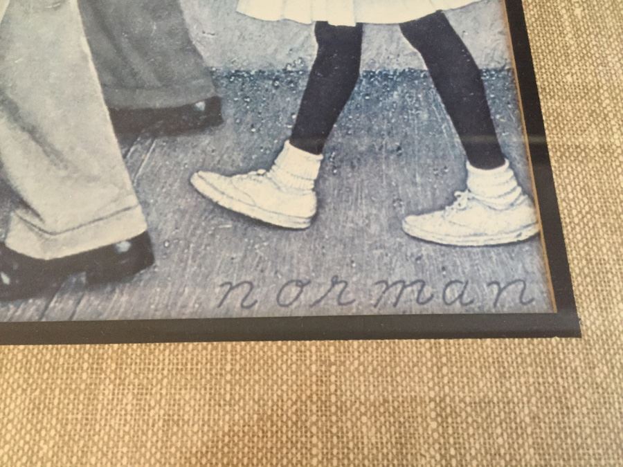 Framed Norman Rockwell Print [Photo 3]