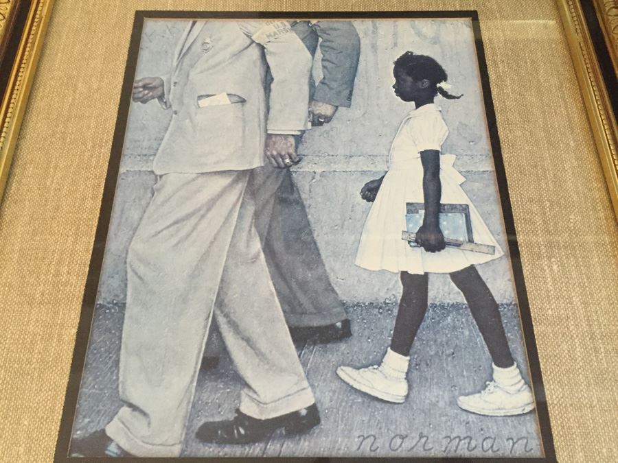 Framed Norman Rockwell Print [Photo 4]