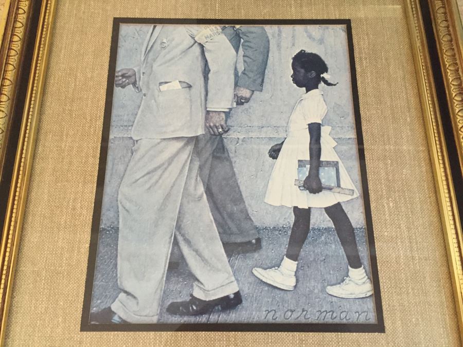 Framed Norman Rockwell Print [Photo 2]