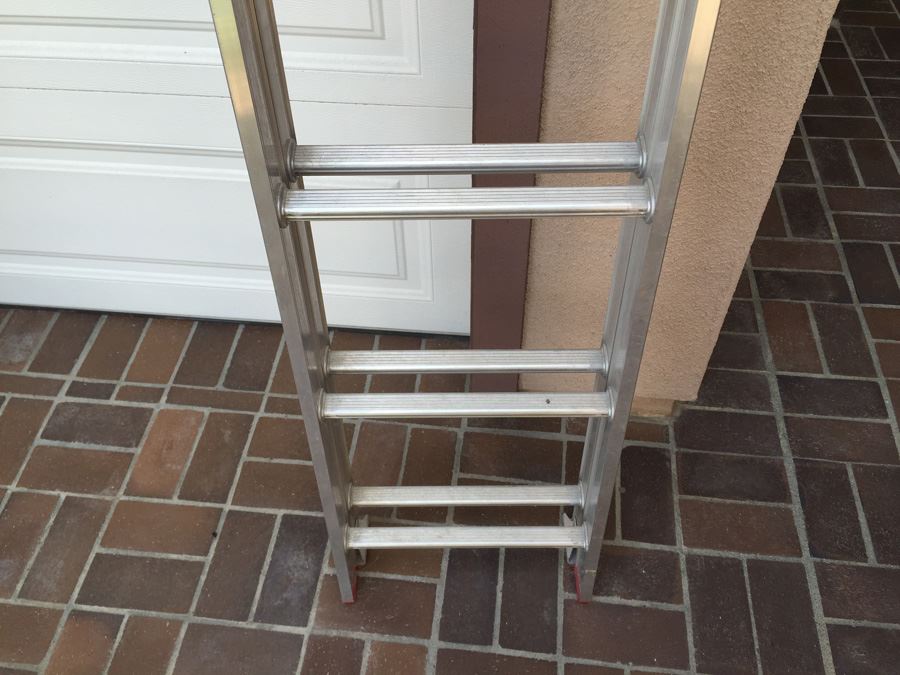 Werner Aluminum Extension Ladder Total Length 16Ft Working Length 13Ft Like New [Photo 7]