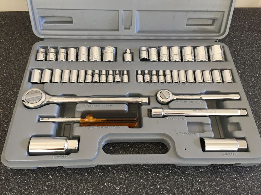 46 Piece Socket Set Tools [Photo 4]