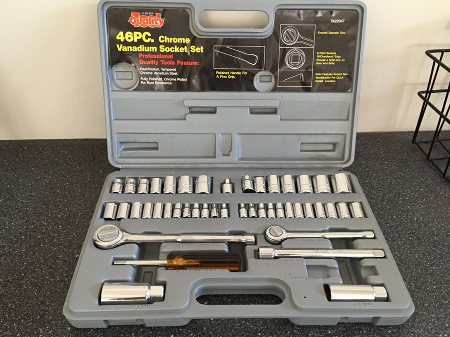 46 Piece Socket Set Tools [Photo 2]