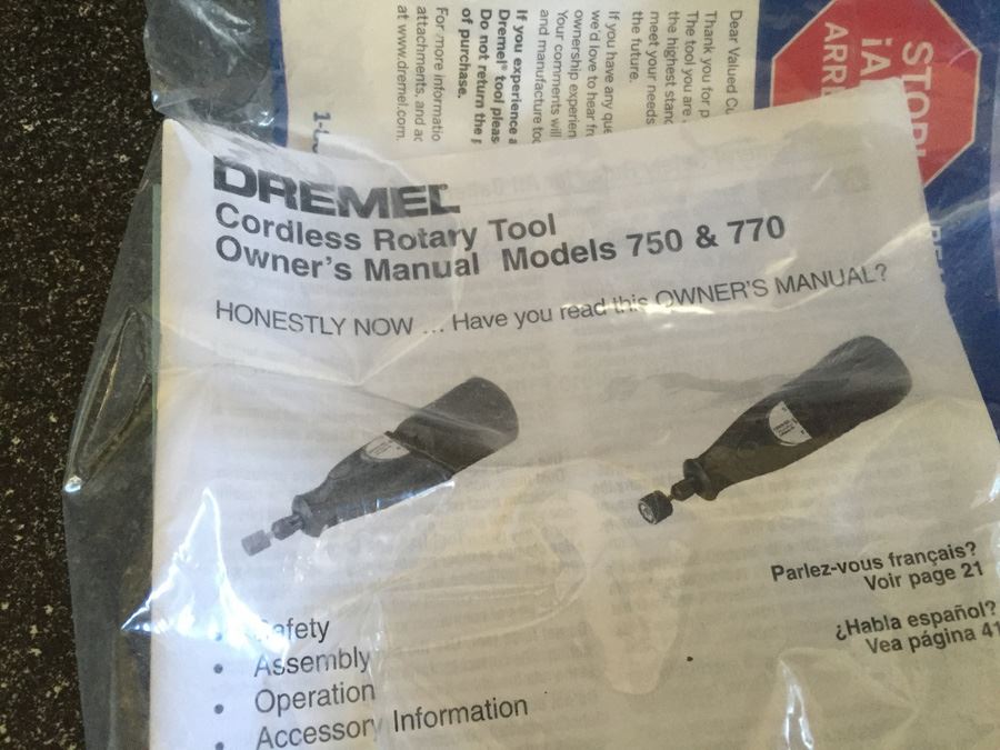 DREMEL Cordless Rotary Tool And Accessories [Photo 7]