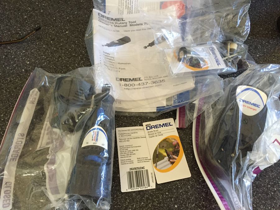 DREMEL Cordless Rotary Tool And Accessories