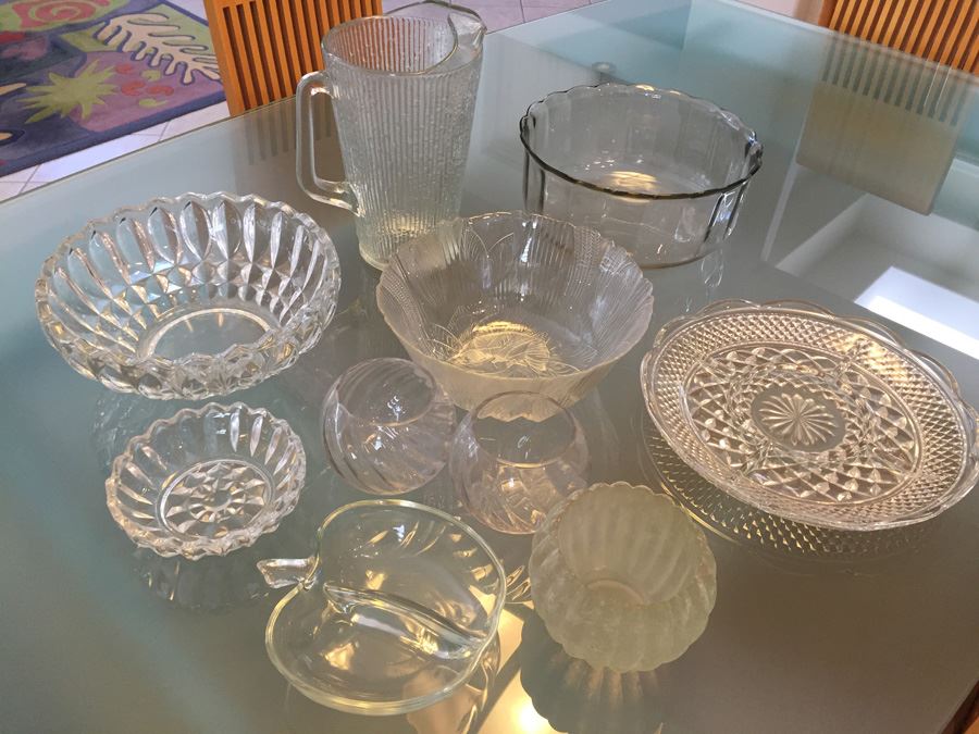 Glassware And Crystal Lot [Photo 10]