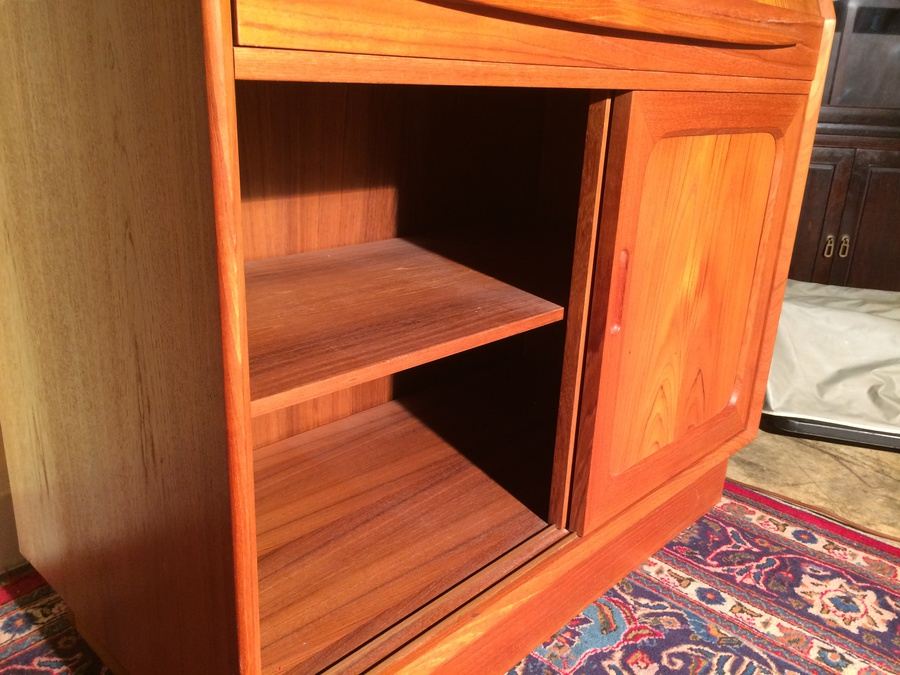 Danish Teak China Cabinet / Secretary [Photo 10]