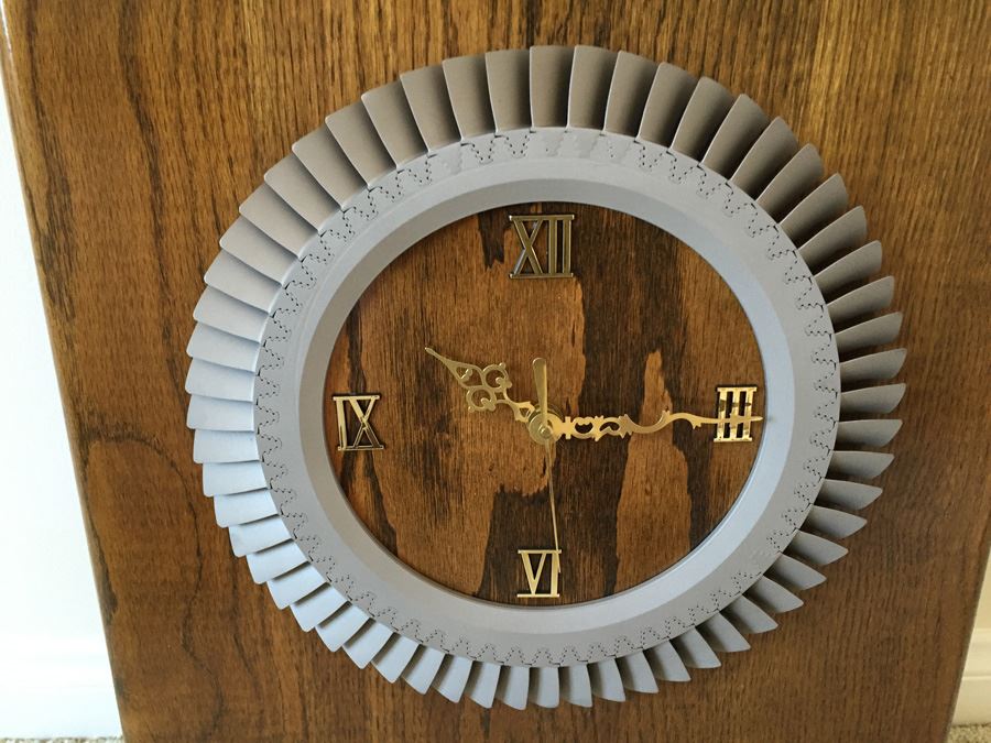 Custom Solar Turbines Company Clock Awarded To Employee [Photo 4]