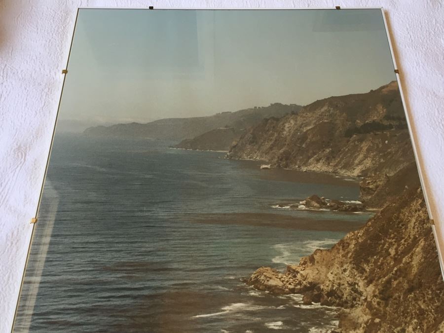 Pair Of Framed Vintage California Coastal Photographs [Photo 9]