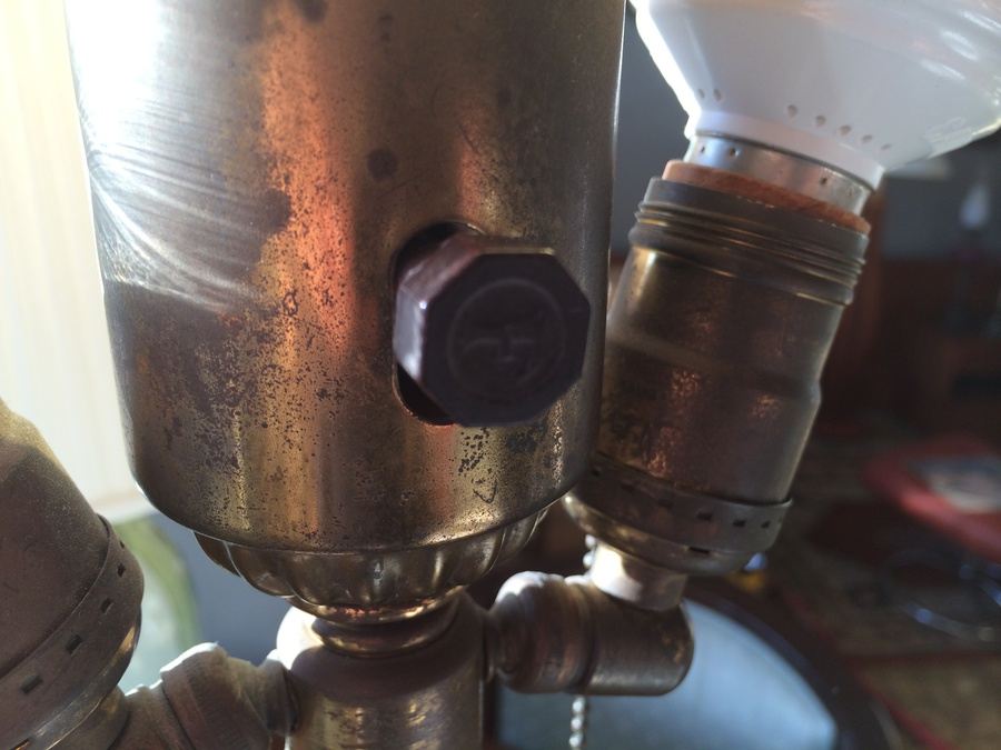 Large Asian Hand Painted Lamps - Almost 4' Tall! [Photo 21]