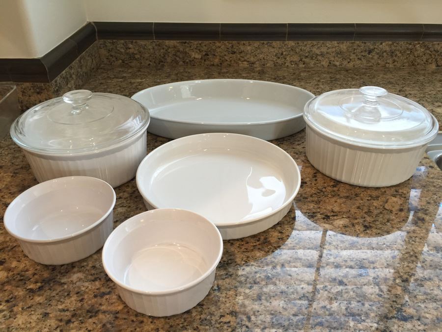 8-Piece Corningware And Apilco Cookware Lot [Photo 1]