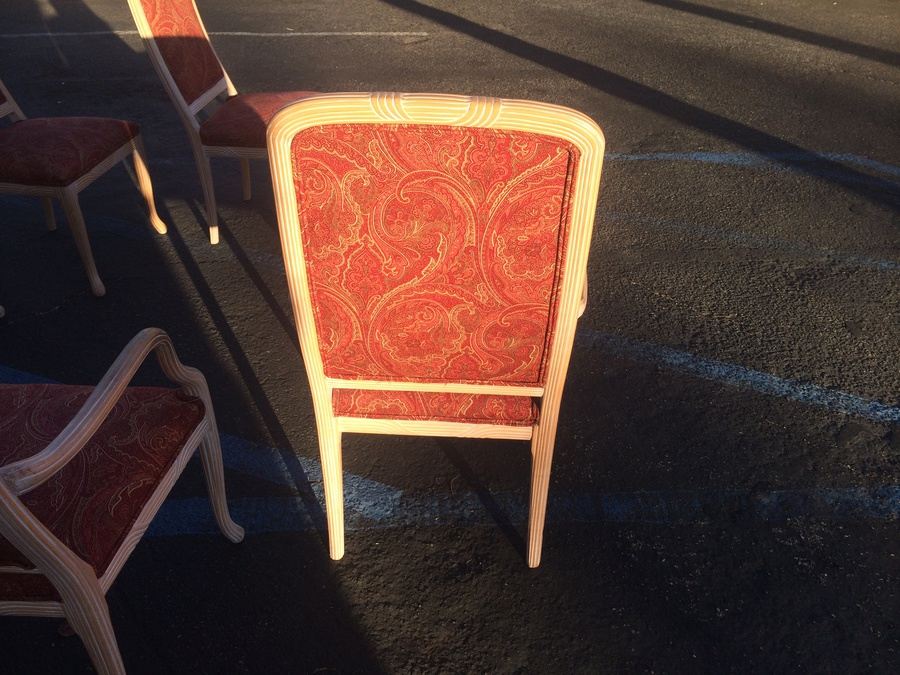 Set of 6 Beach Cottage Wooden Dining Chairs [Photo 5]