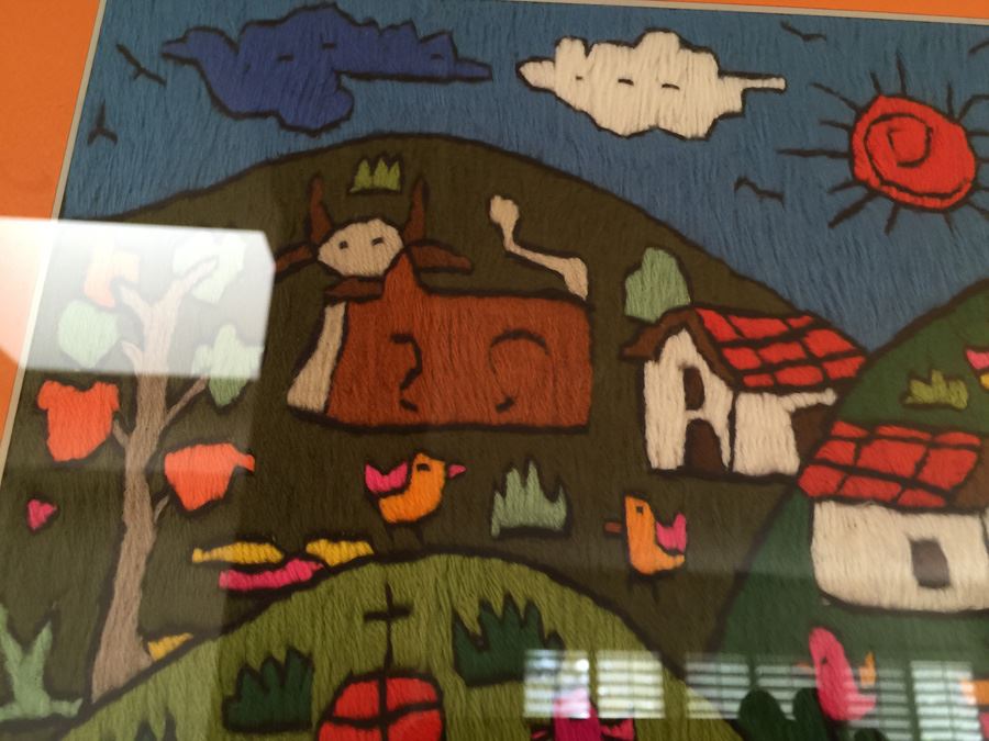 Framed South American Artwork [Photo 4]