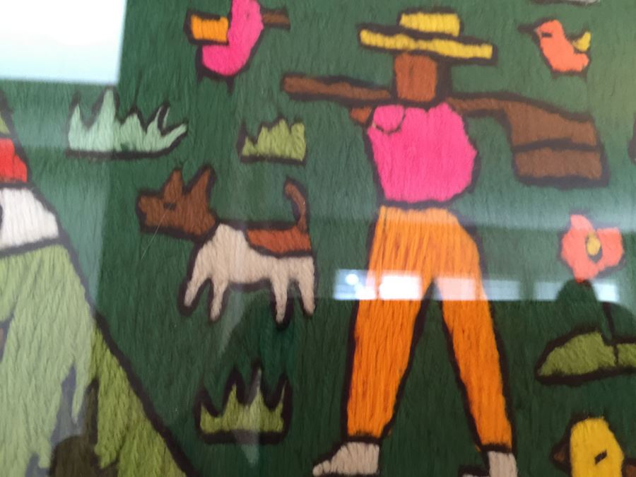 Framed South American Artwork [Photo 2]