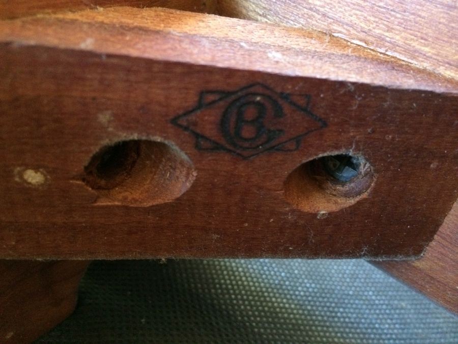 Jens Risom Walnut Dining Table with 6 Chairs and 3 Leaves [Photo 15]