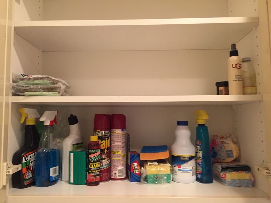 Huge Cleaning Supplies, Lightbulb And Shoe Shine Lot [Photo 2]