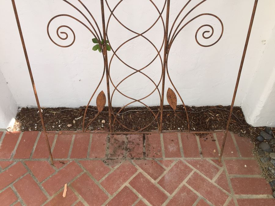 Arched Metal Garden Trellis [Photo 4]