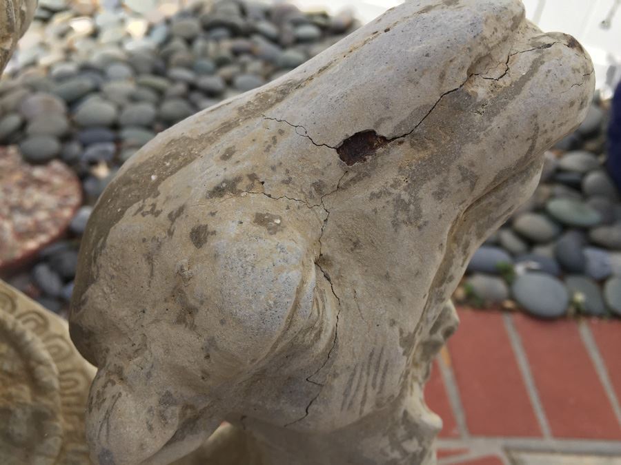 Vintage Cement Camel Garden Plant Stand [Photo 11]