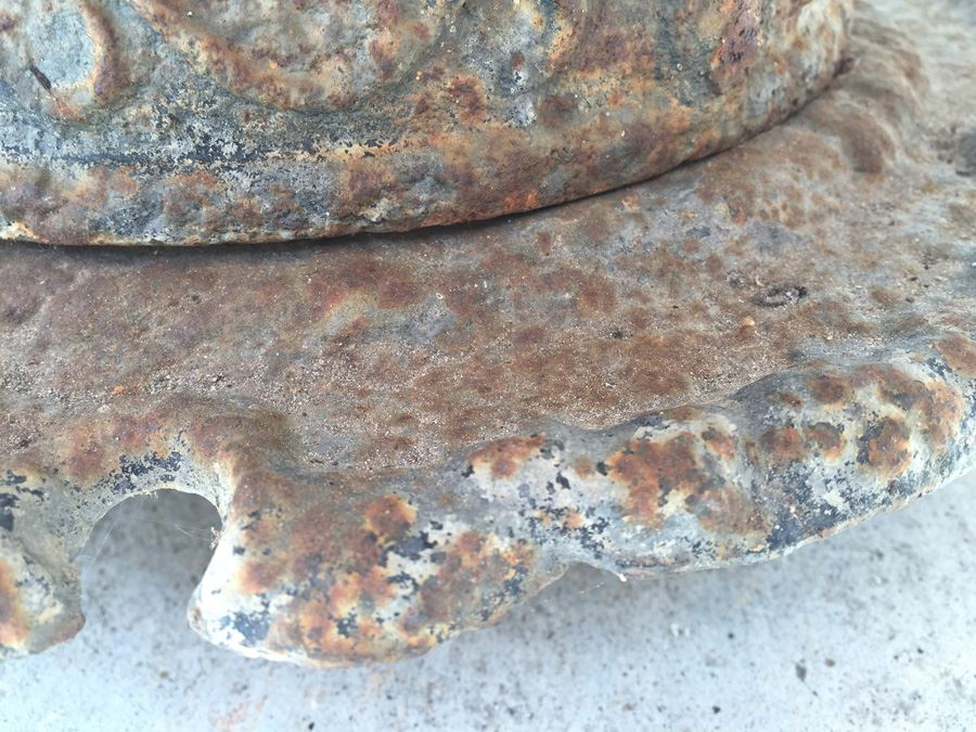 Vintage Outdoor Metal Asian Lantern [Photo 11]