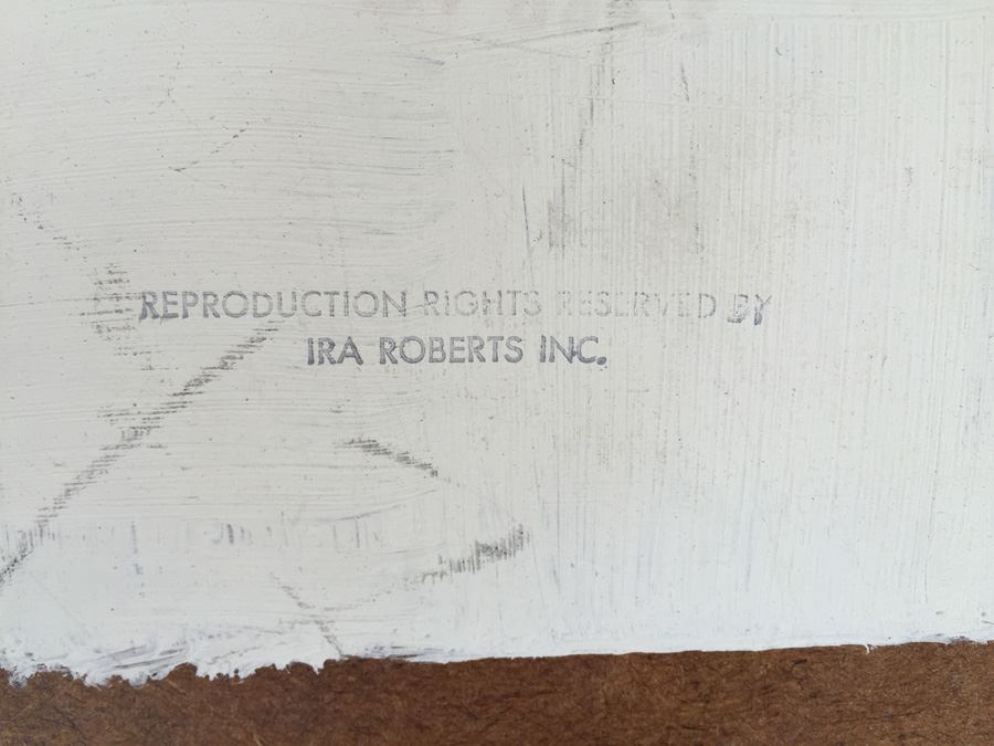 Original Oil Painting Titled 'Need For Shelter' By Ron Crooks (1925 - 2006) Estimate $1,500-$2,500 [Photo 11]