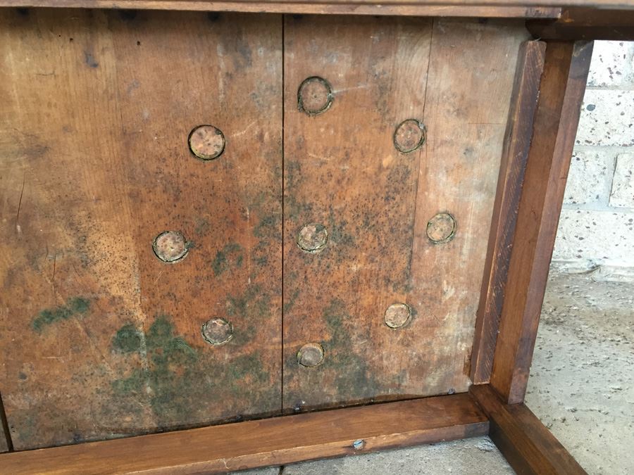 Antique Victorian Old English Pub Game 'Bagatelle' With Hinged Folding Case Estimate $1,400 Restored [Photo 25]