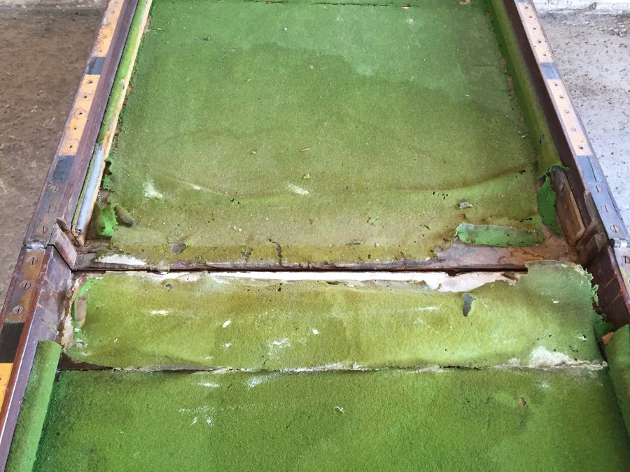 Antique Victorian Old English Pub Game 'Bagatelle' With Hinged Folding Case Estimate $1,400 Restored [Photo 11]