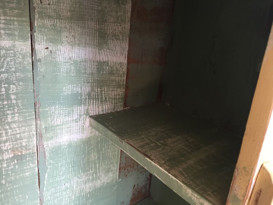 Vintage Shabby Chic Country Cabinet With Doors [Photo 10]