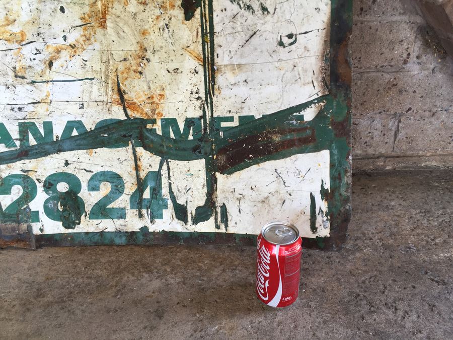 Waste Management Thick Metal Sign [Photo 9]