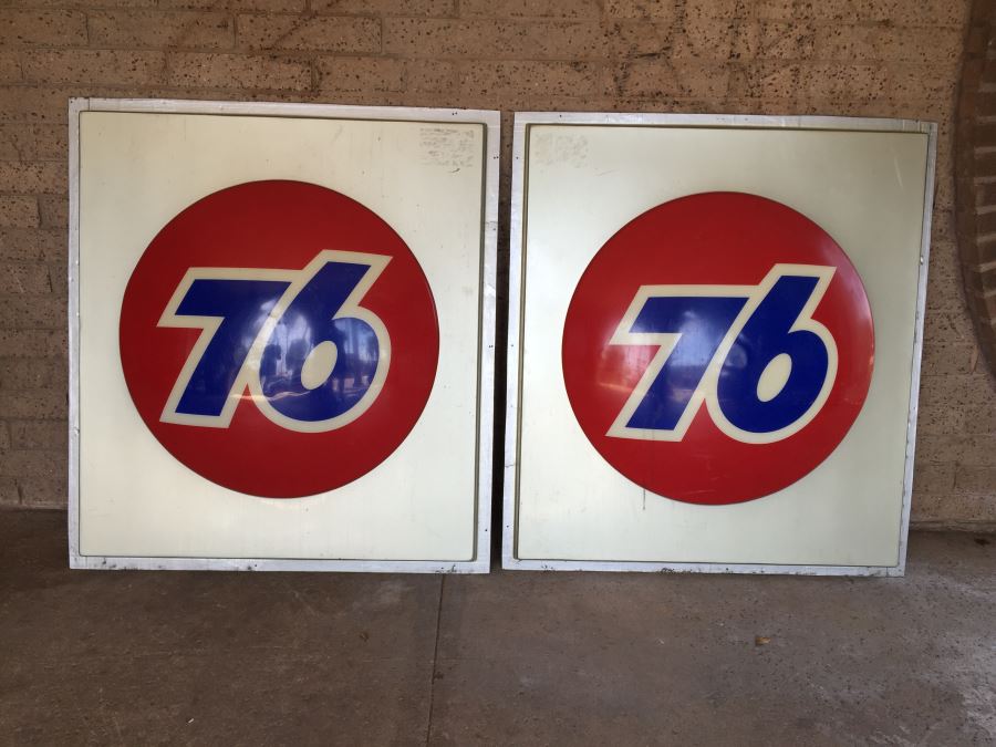 76 Gas Station Signs Double Sided Sign [Photo 1]