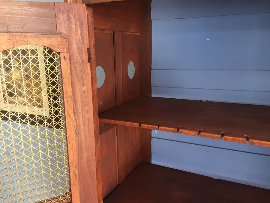 Antique American Pastry Cupboard Pie Safe c. 1880-1890 Estimate $1,000 [Photo 8]