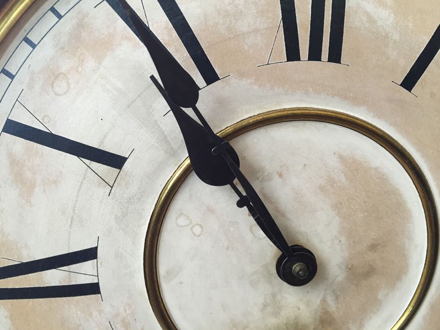 Antique Sessions Regulator Wall Clock Working And In Great Condition 17 1/2' x 34' [Photo 11]