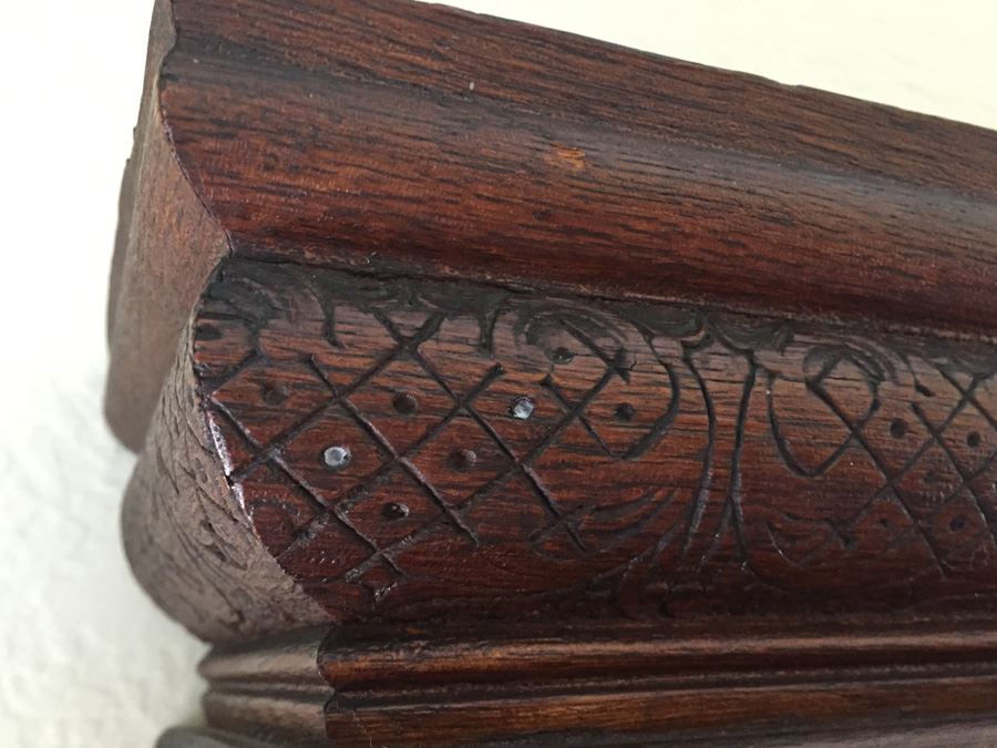 Antique Sessions Regulator Wall Clock Working And In Great Condition 17 1/2' x 34' [Photo 8]