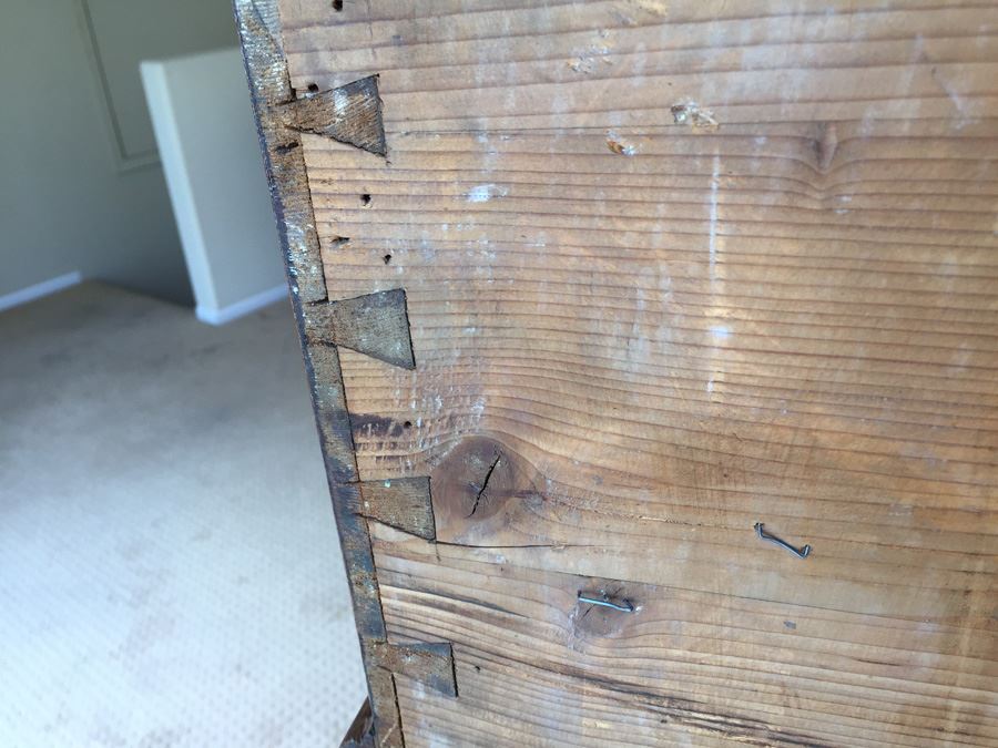 Beautiful Antique Cabinet With Lock And Skeleton Key [Photo 19]