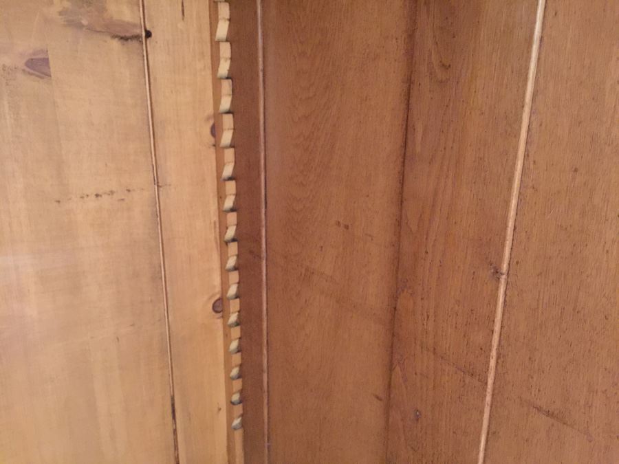 Beautiful Antique Cabinet With Lock And Skeleton Key [Photo 7]