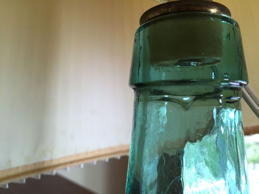 Nautical Glass Lamp With Shells [Photo 4]