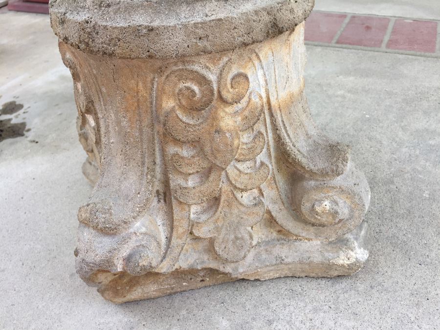 Garden Cement Plant Stand [Photo 3]