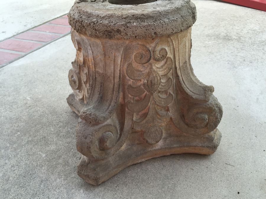 Garden Cement Plant Stand [Photo 2]