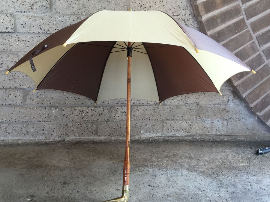 Brass Duck Handle Umbrella [Photo 3]