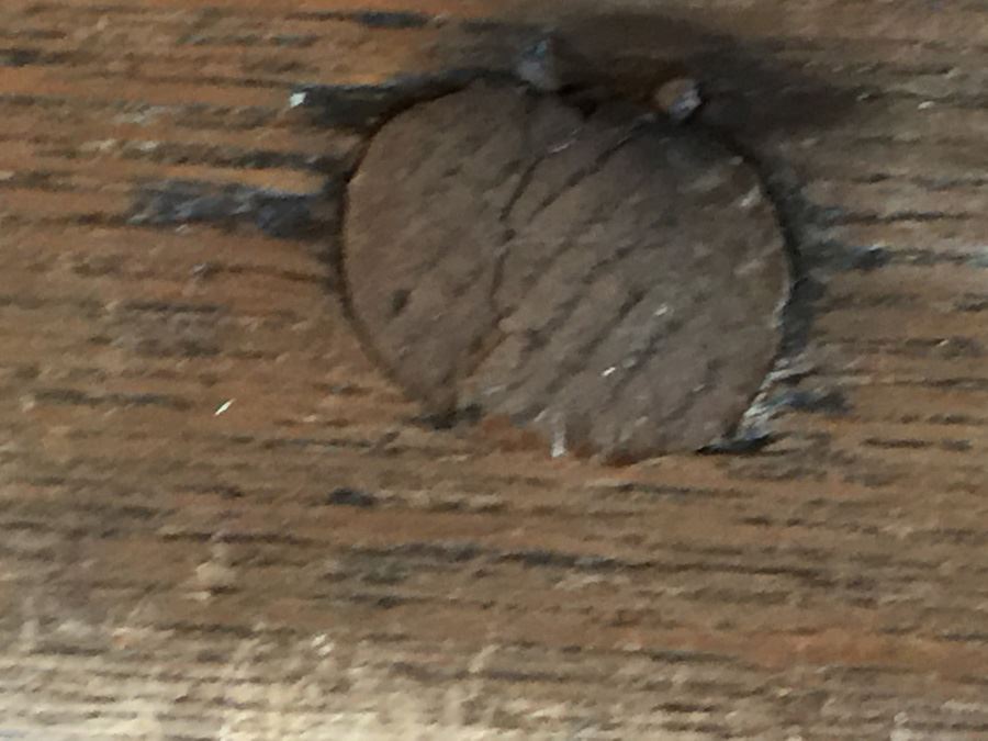 Old And Rare Ladder Back Prayer Chair With Rush Seat And Religious Markings [Photo 8]