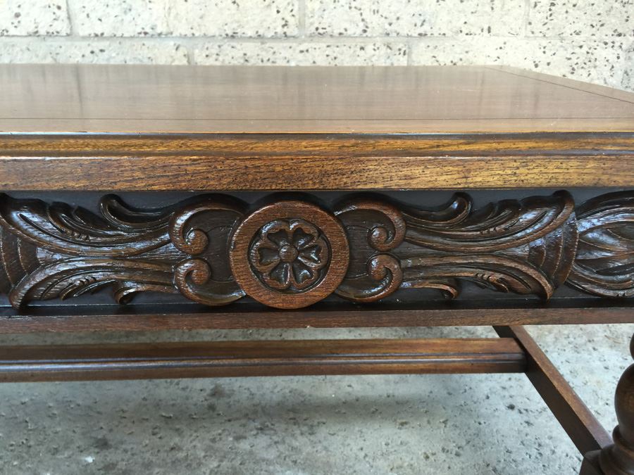 Vintage LANE Ornate Bench [Photo 5]