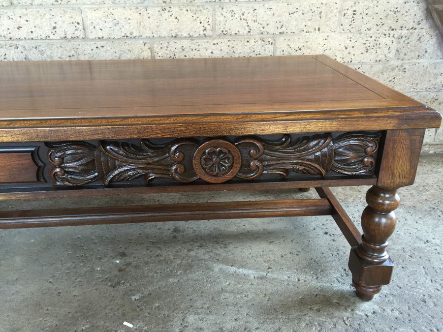 Vintage LANE Ornate Bench [Photo 4]