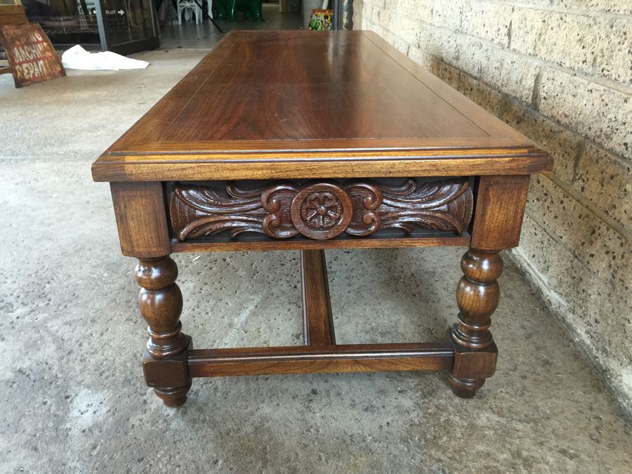 Vintage LANE Ornate Bench [Photo 2]