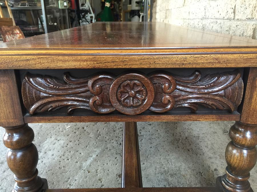 Vintage LANE Ornate Bench [Photo 7]